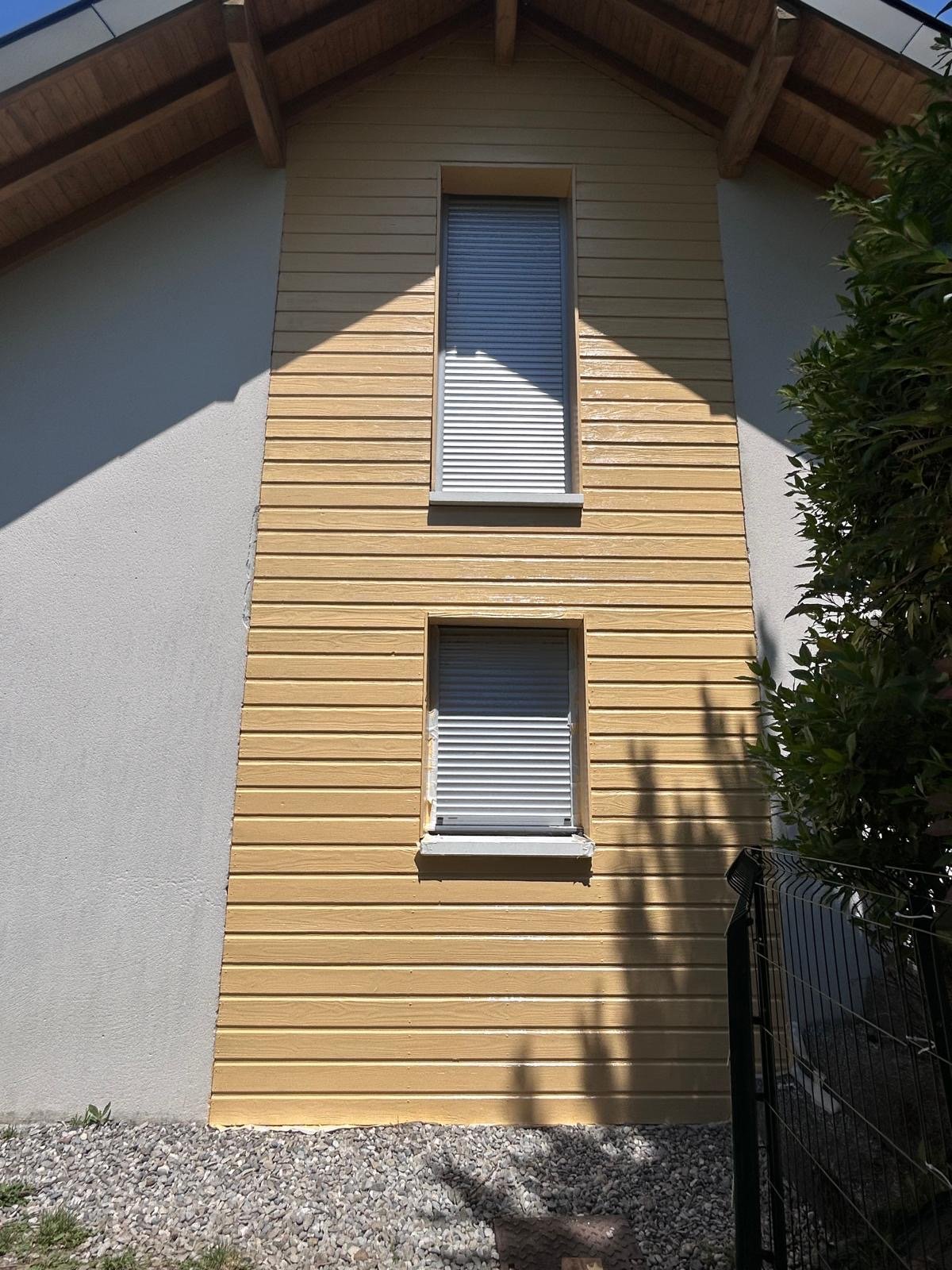 Boiserie à Annecy-le-Vieux avant rénovation